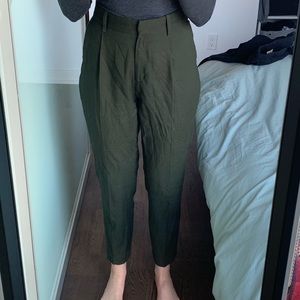 Frank & Oak high-waisted trousers